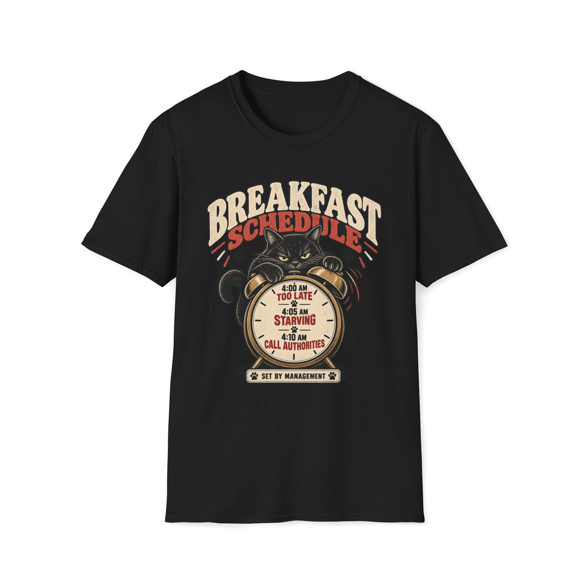 Breakfast Schedule T-Shirt