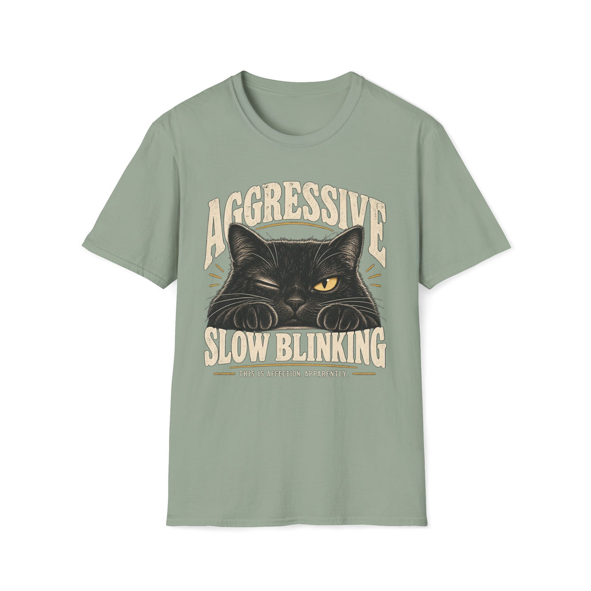 Aggressive Slow Blinking T-Shirt