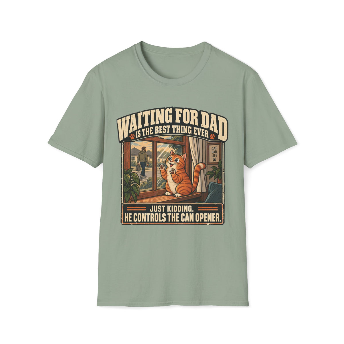 Waiting For Dad T-Shirt