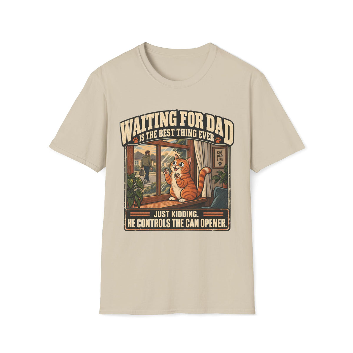 Waiting For Dad T-Shirt
