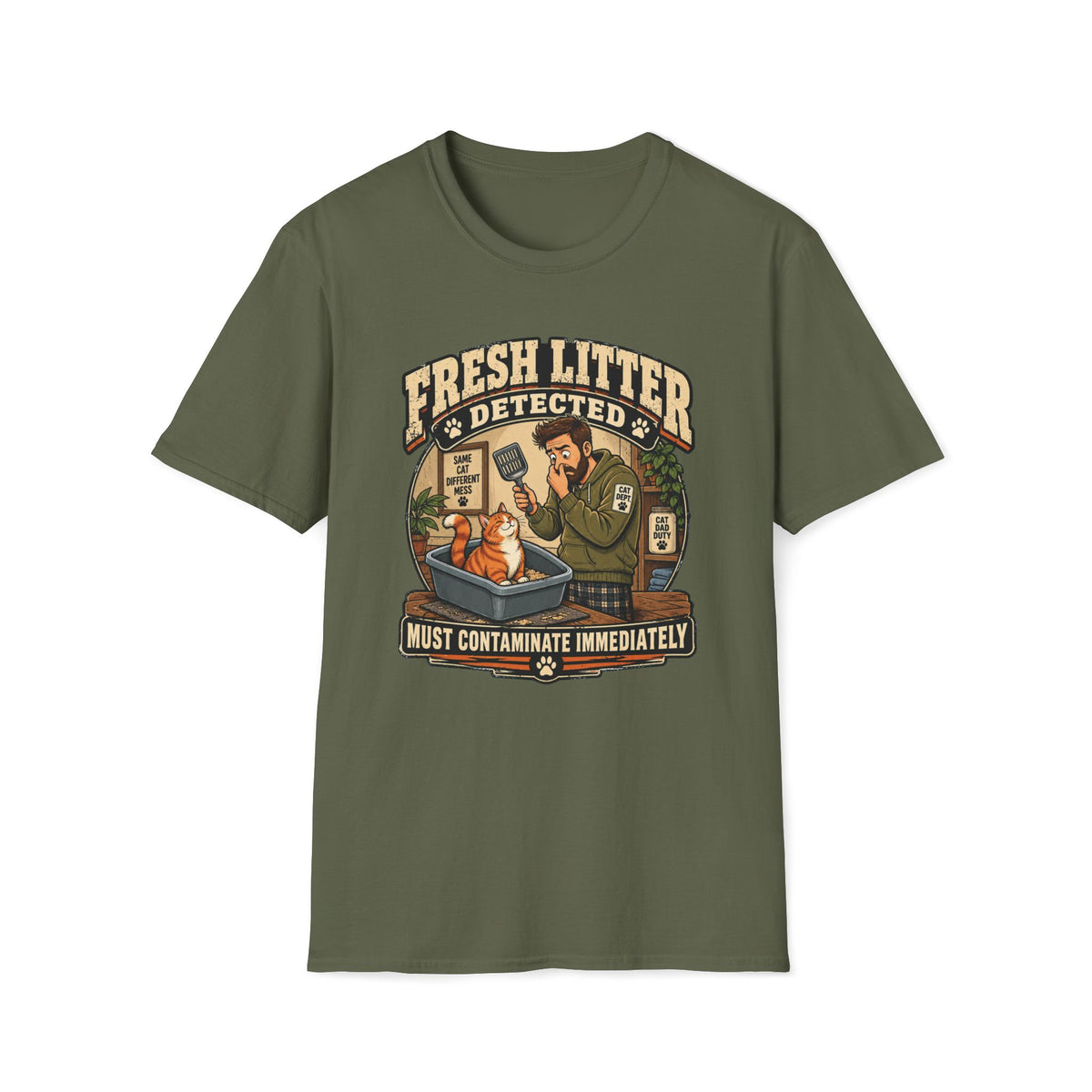 Fresh Litter Detected T-Shirt