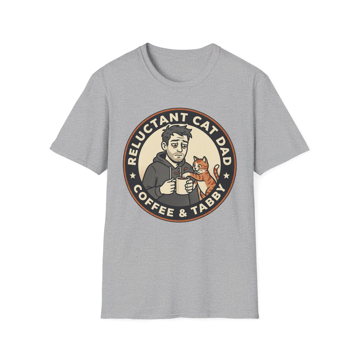 Reluctant Cat Dad T-Shirt