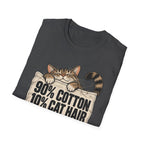 90% Cotton 10% Cat Hair T-Shirt
