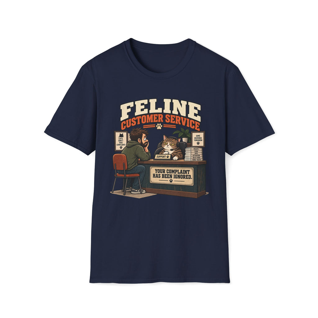 Feline Costumer Service T-Shirt