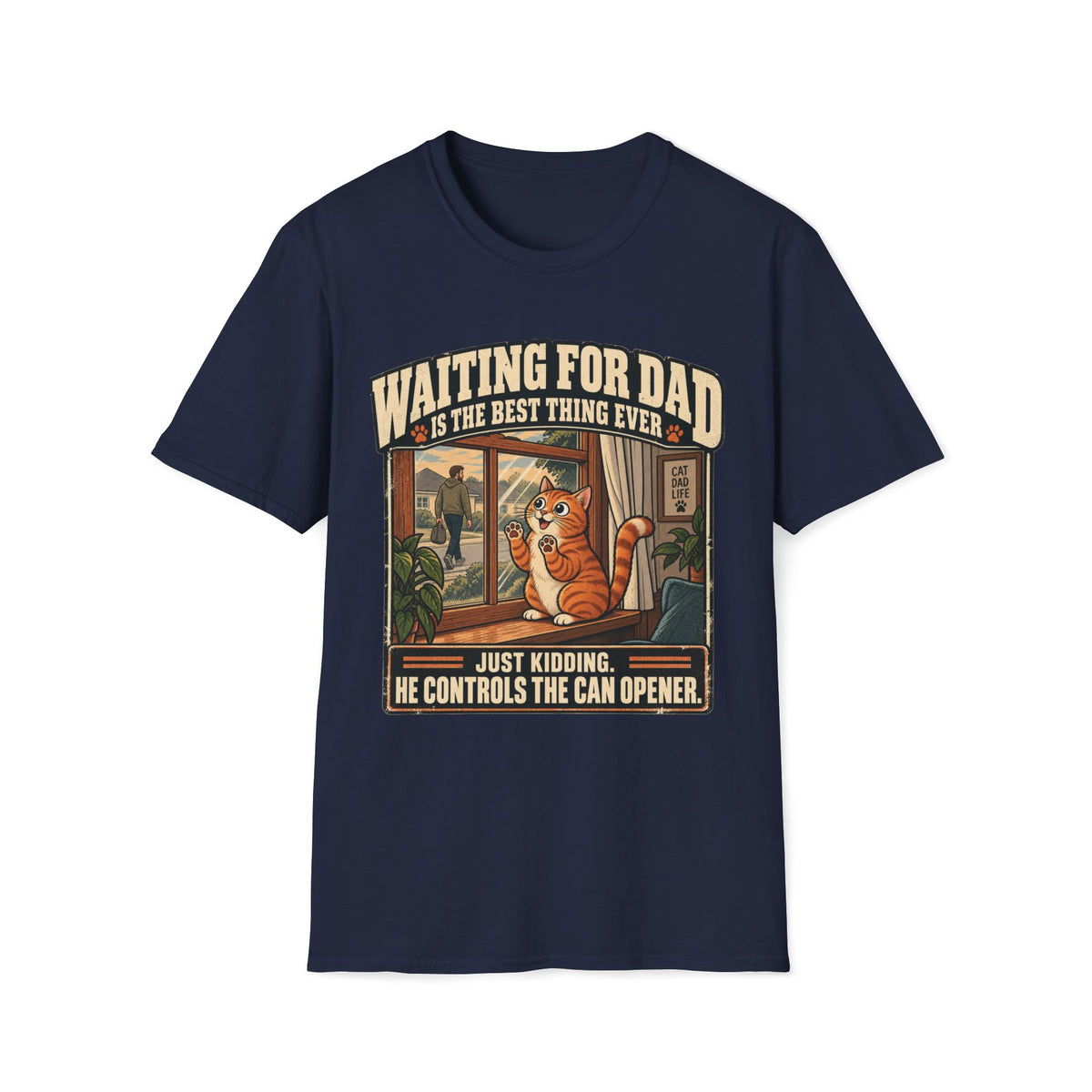 Waiting For Dad T-Shirt
