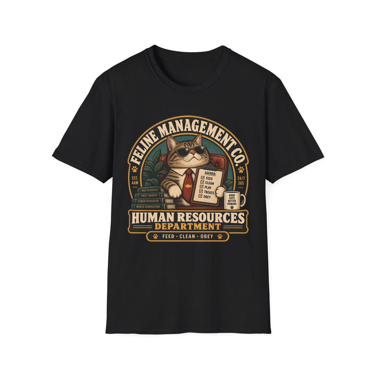 Feline Management Co T-Shirt