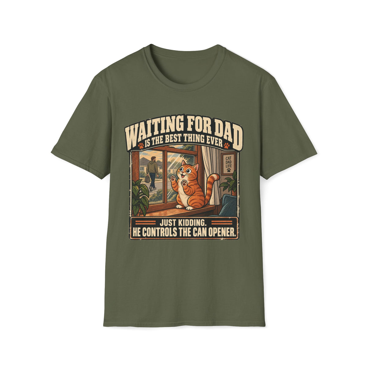 Waiting For Dad T-Shirt