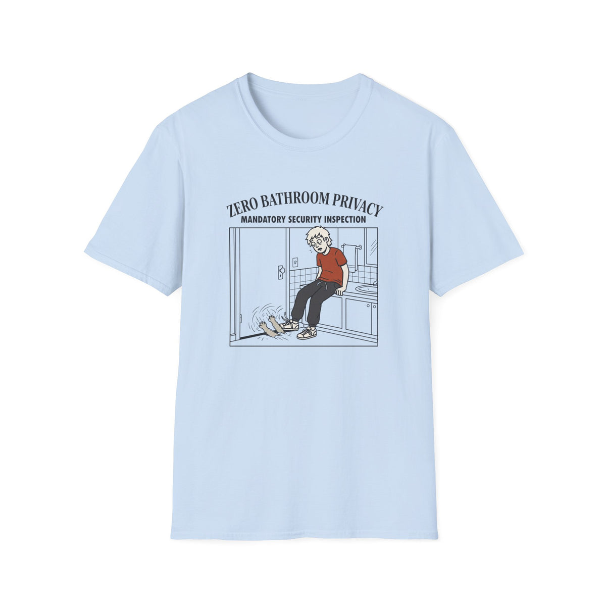 Zero Bathroom Privacy T-Shirt