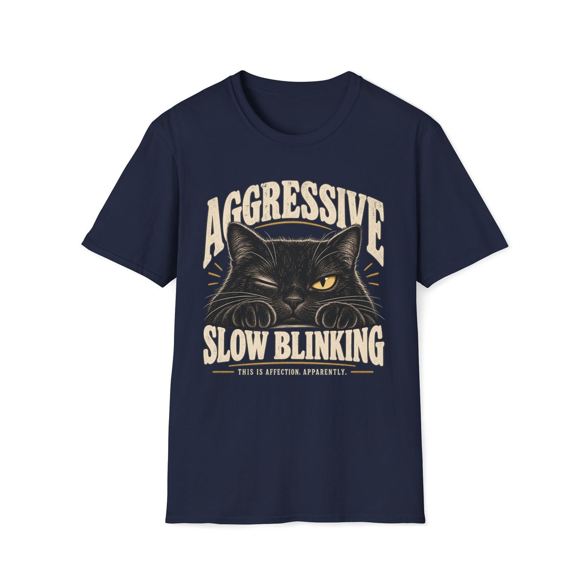 Aggressive Slow Blinking T-Shirt