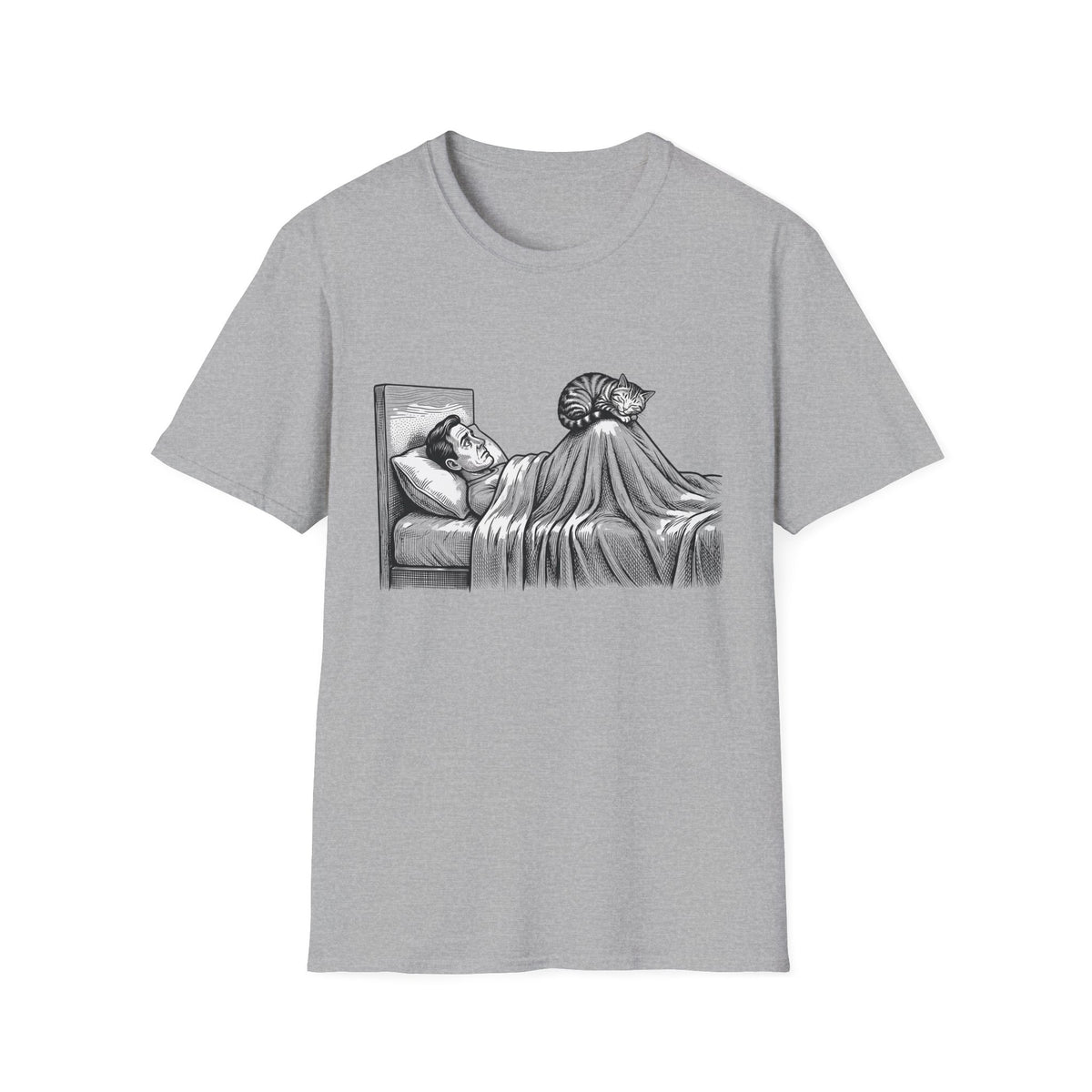 Sleeping on Knee T-Shirt