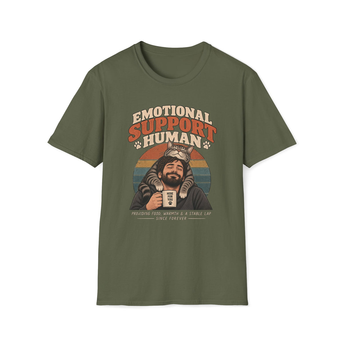 Emotional Support Human T-Shirt
