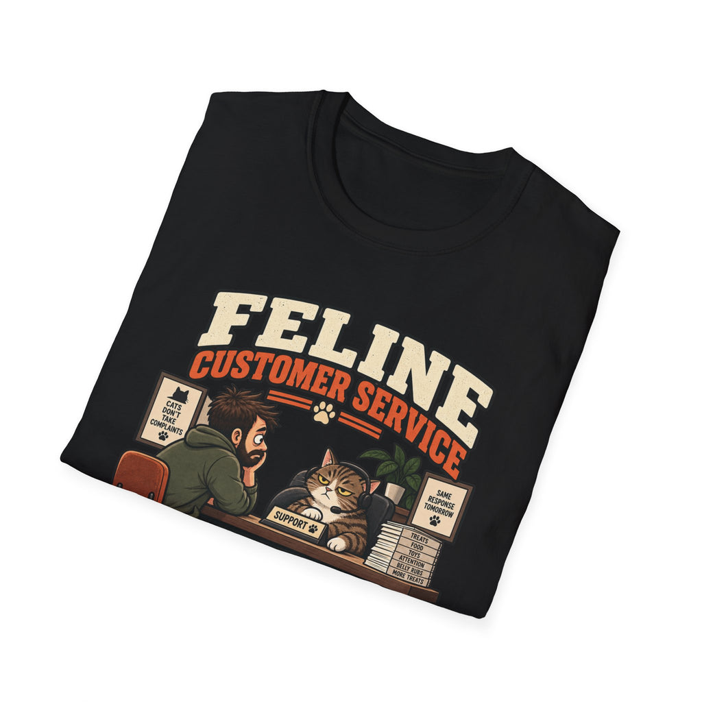 Feline Costumer Service T-Shirt