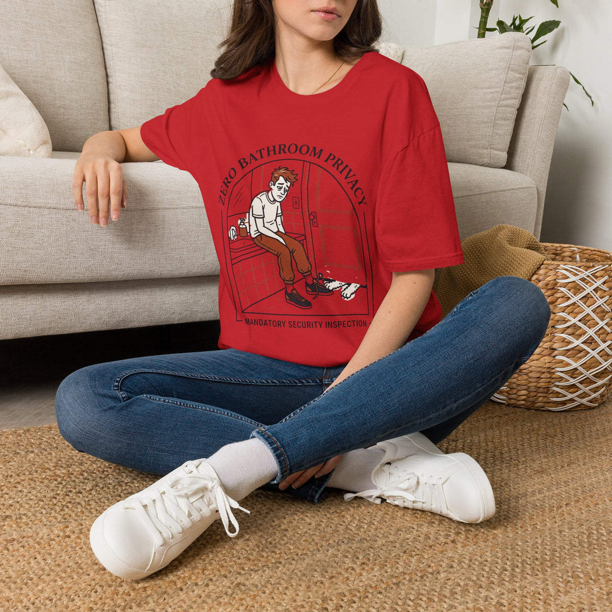 Zero Bathroom privacy T-Shirt