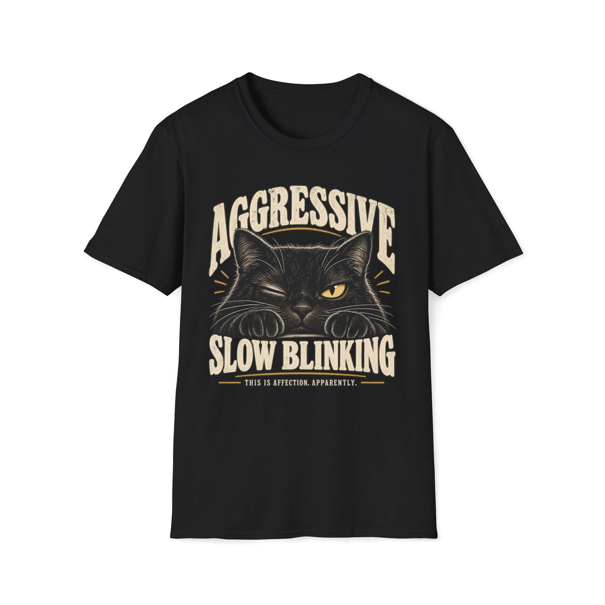 Aggressive Slow Blinking T-Shirt