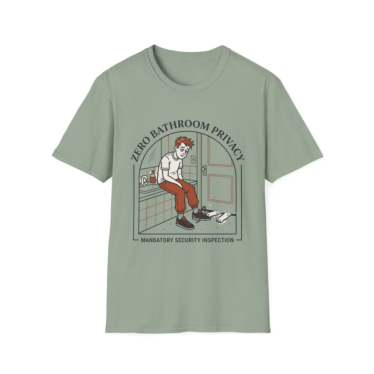 Zero Bathroom privacy T-Shirt
