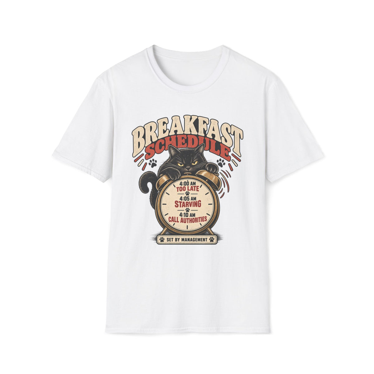 Breakfast Schedule T-Shirt