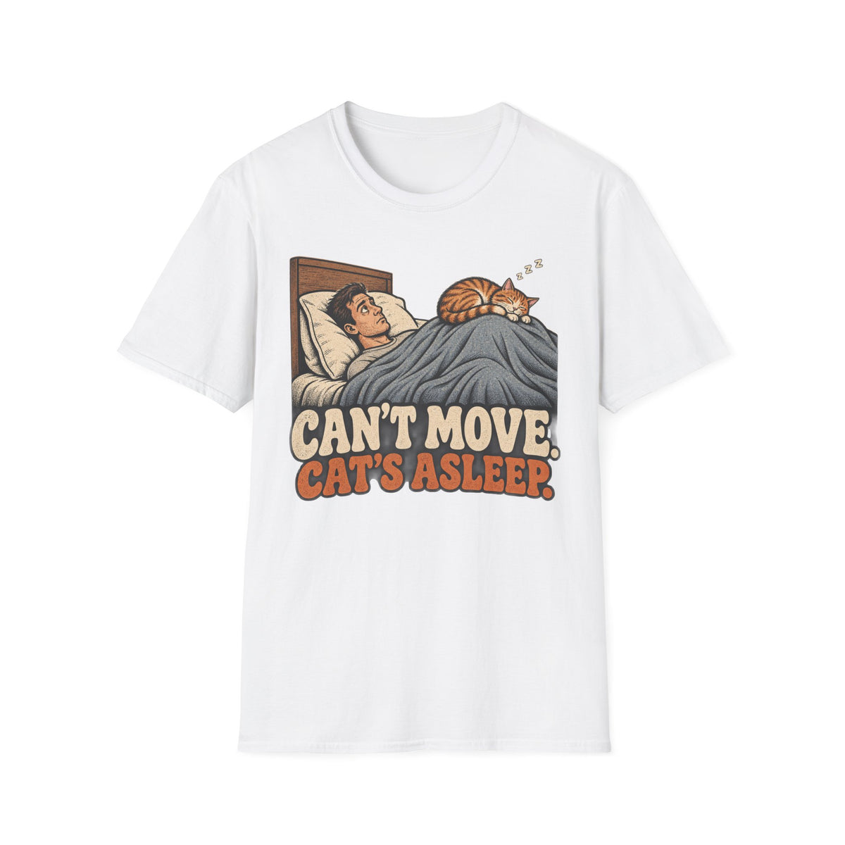 Cat Is Asleep T-Shirt