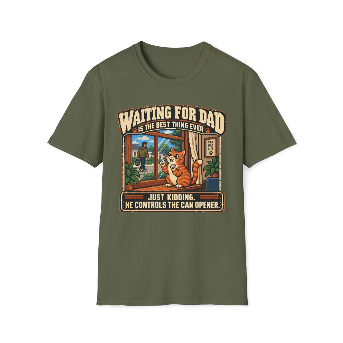 Waiting For Dad T-Shirt