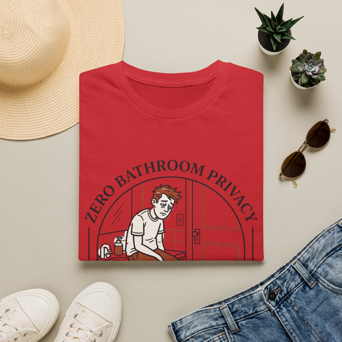 Zero Bathroom privacy T-Shirt