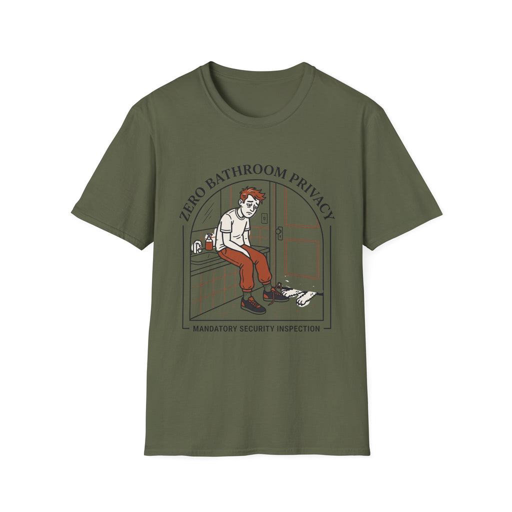 Zero Bathroom privacy T-Shirt