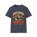 Cold Coffee, Warm Cat T-Shirt