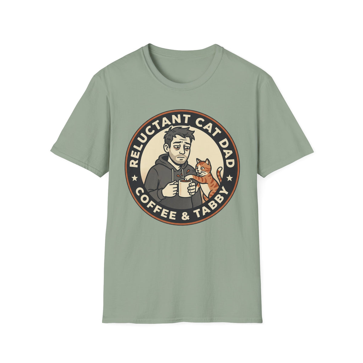 Reluctant Cat Dad T-Shirt