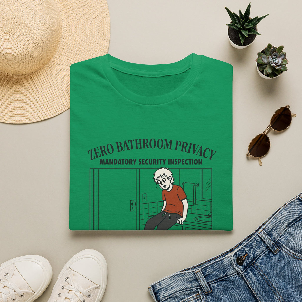 Zero Bathroom Privacy T-Shirt