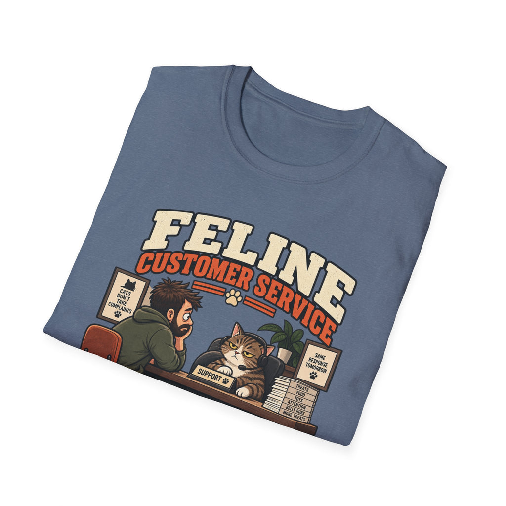 Feline Costumer Service T-Shirt