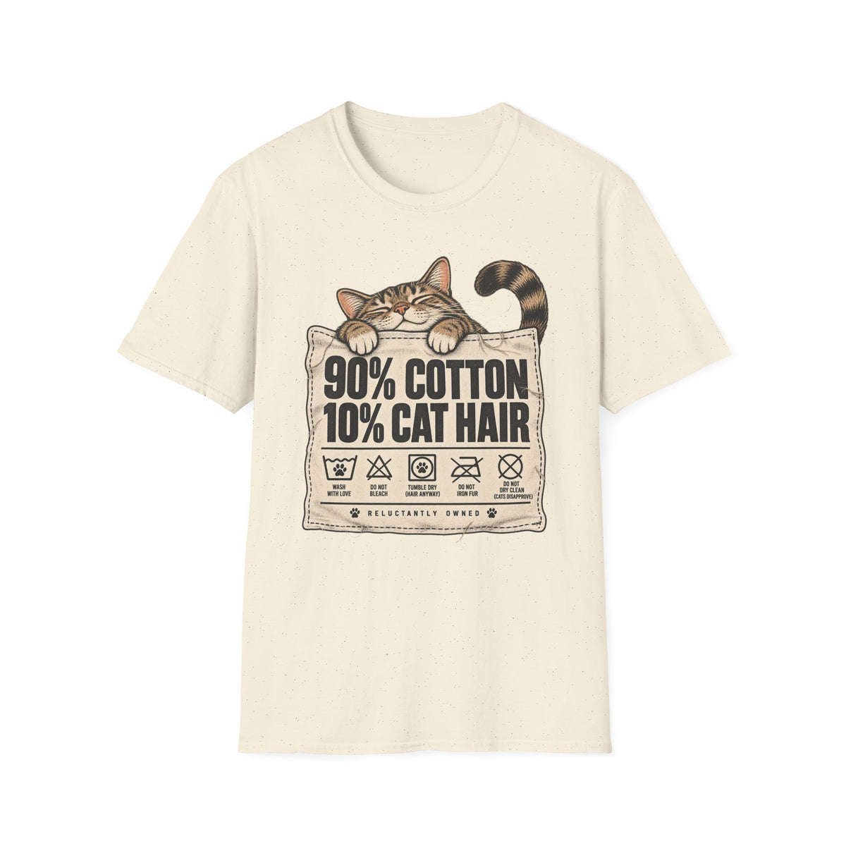 90% Cotton 10% Cat Hair T-Shirt