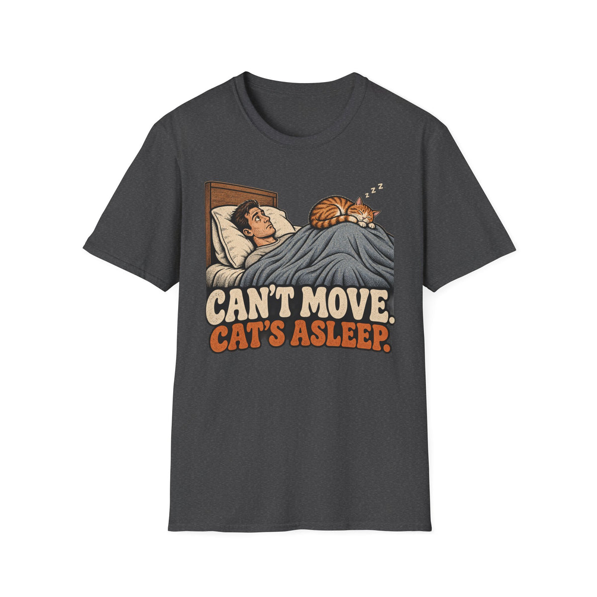 Cat Is Asleep T-Shirt