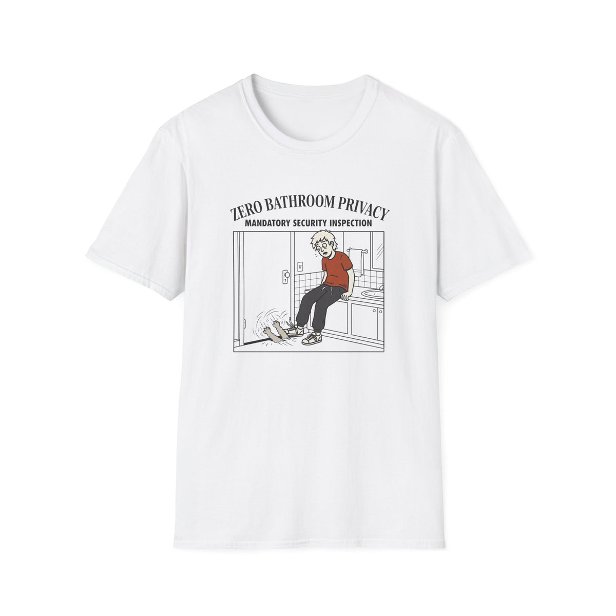 Zero Bathroom Privacy T-Shirt