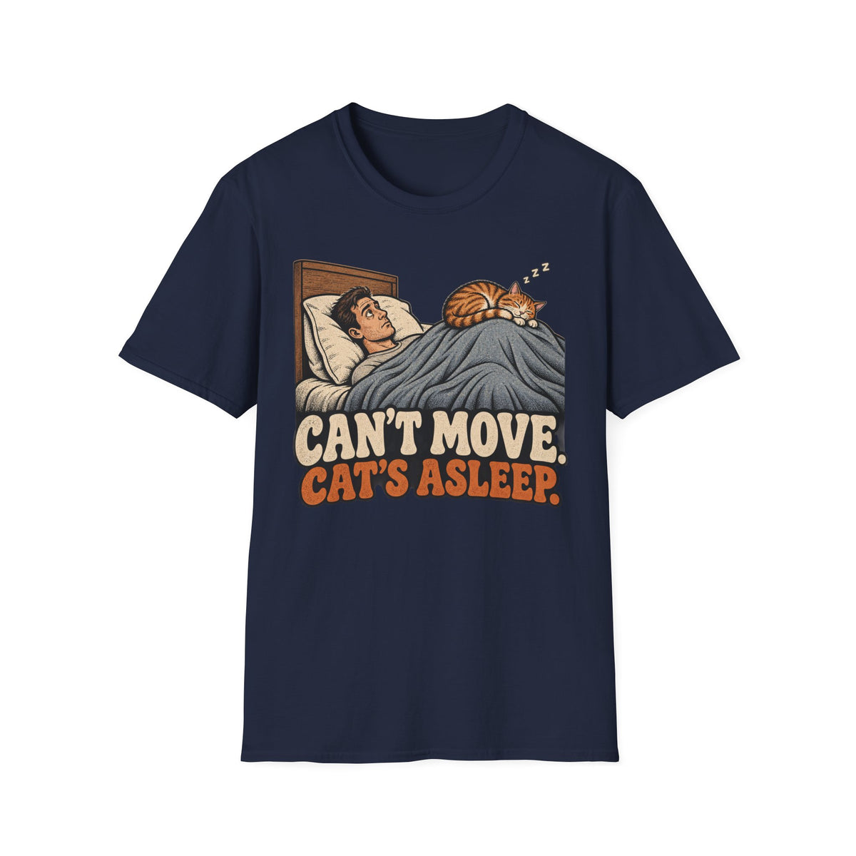 Cat Is Asleep T-Shirt