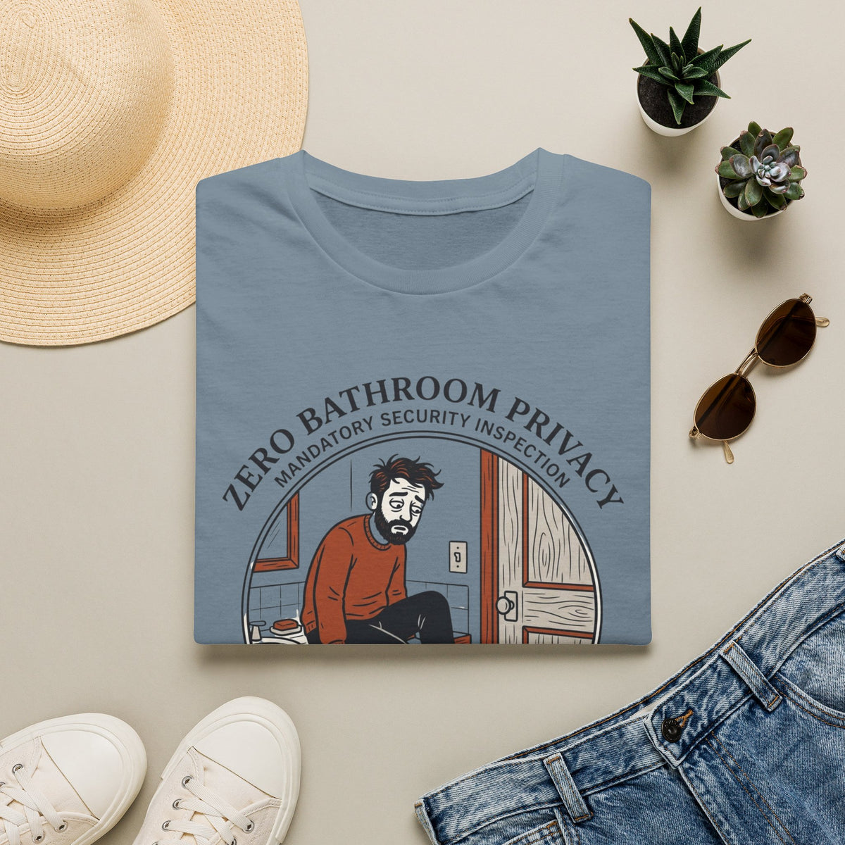 Zero Bathroom Privacy T-Shirt