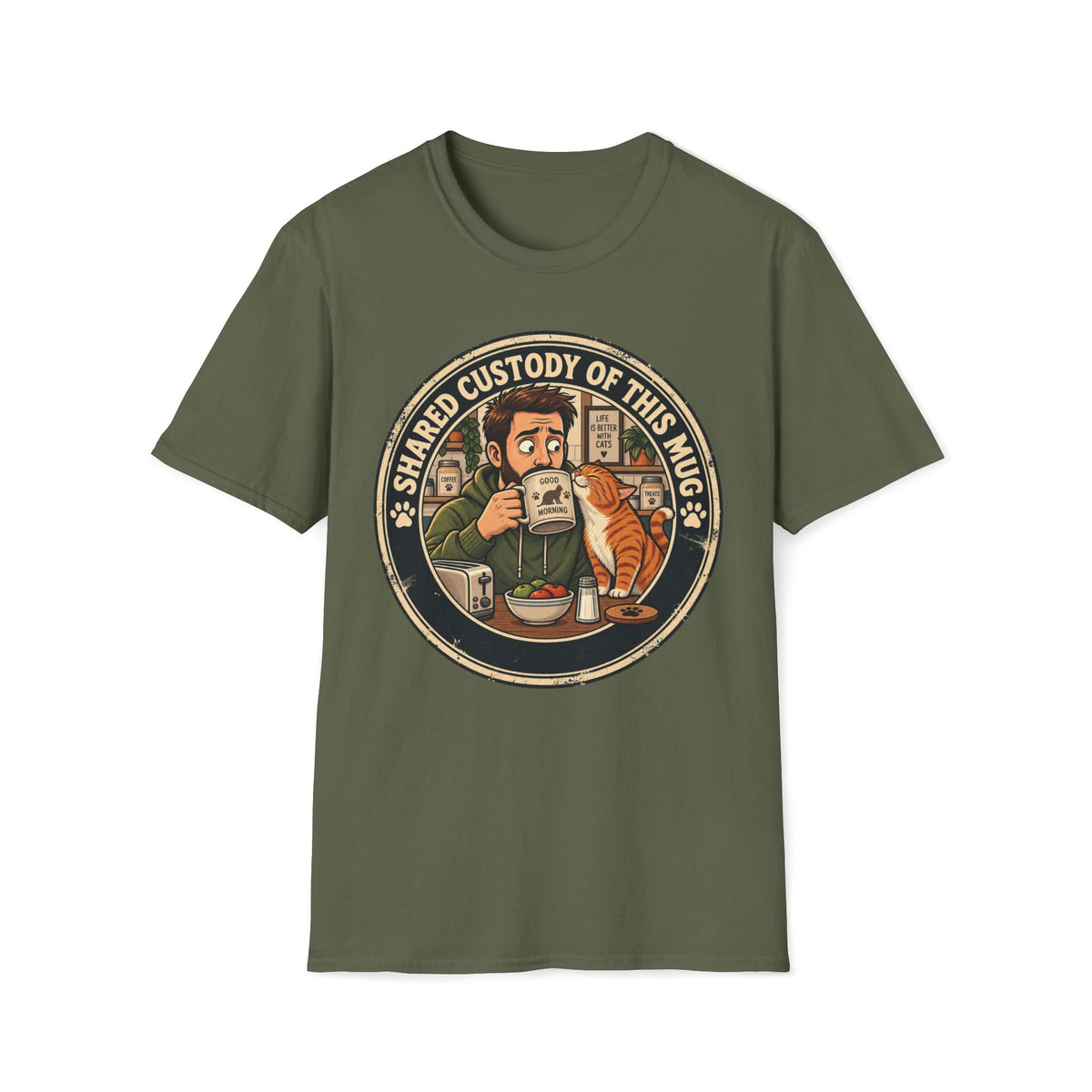 Shared Custody Of This Mug T-Shirt