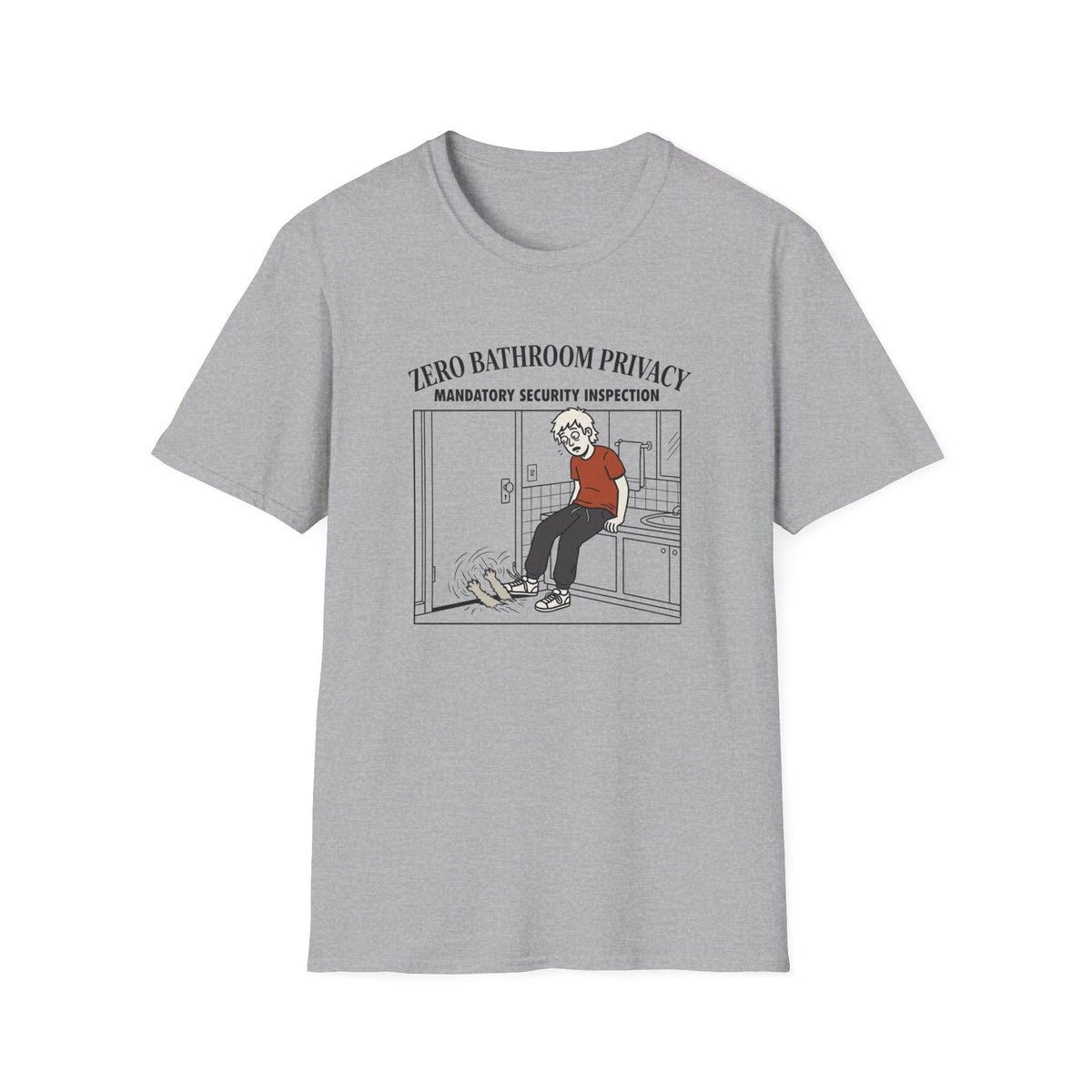 Zero Bathroom Privacy T-Shirt