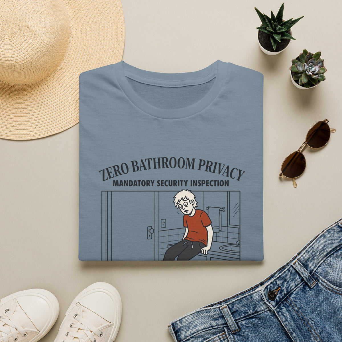 Zero Bathroom Privacy T-Shirt