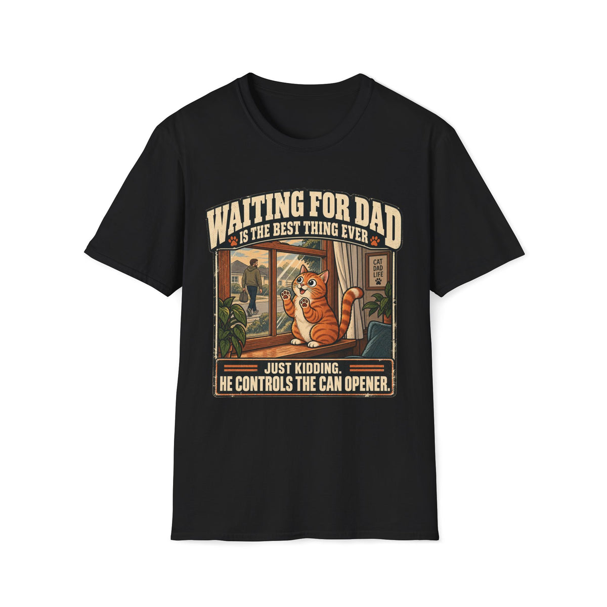 Waiting For Dad T-Shirt