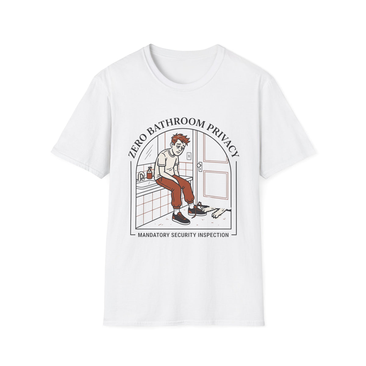Zero Bathroom privacy T-Shirt
