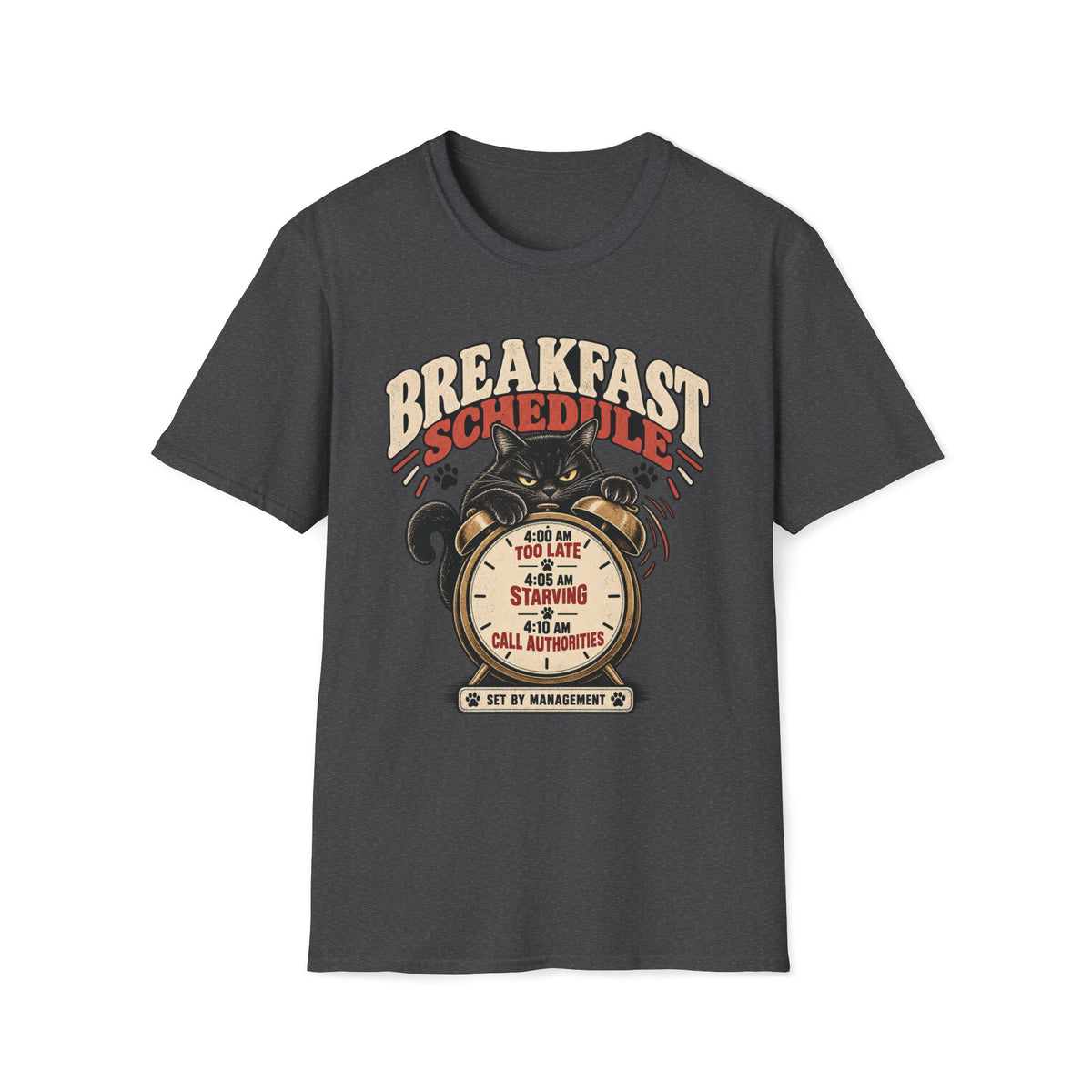 Breakfast Schedule T-Shirt