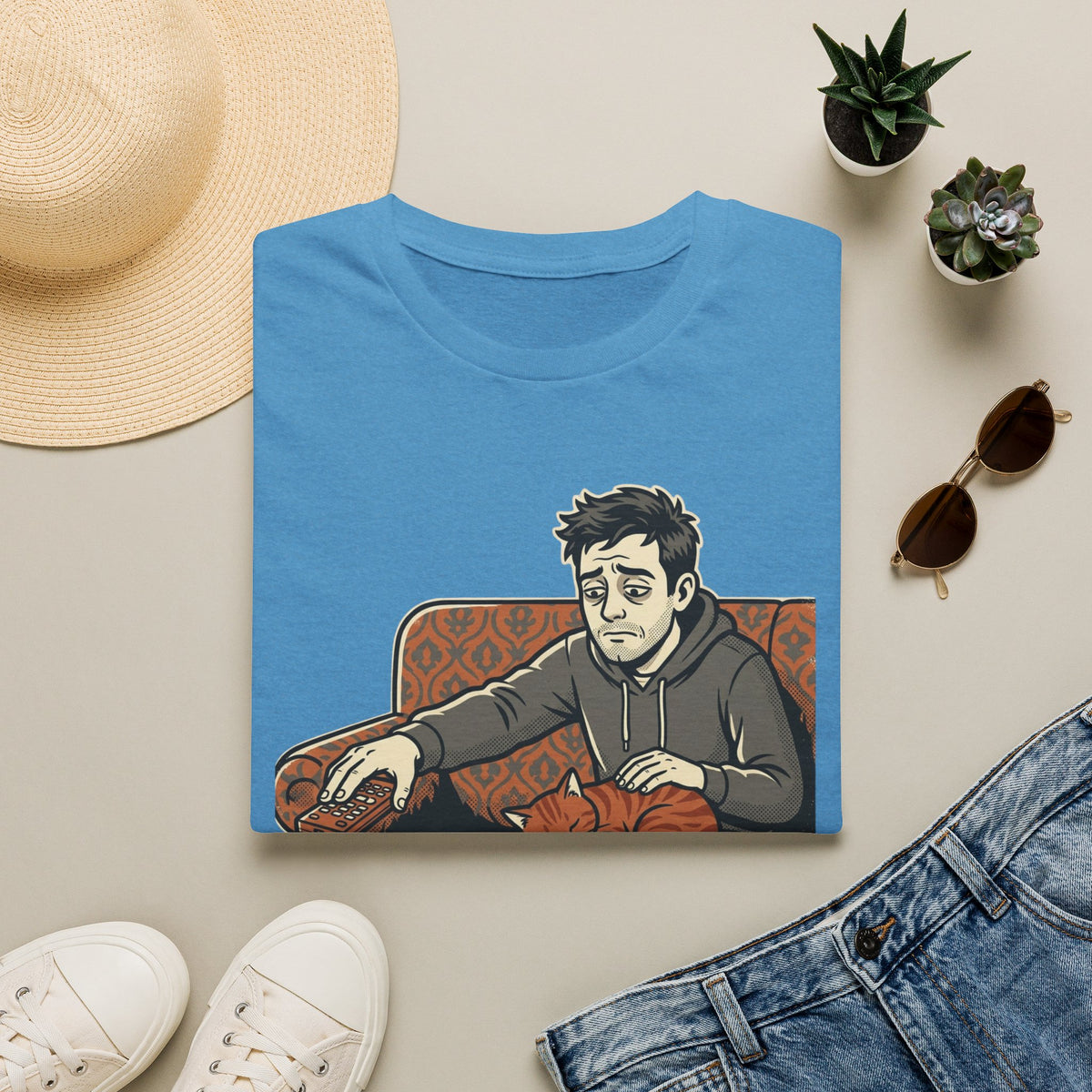 Sat On Dad's Lap T-Shirt