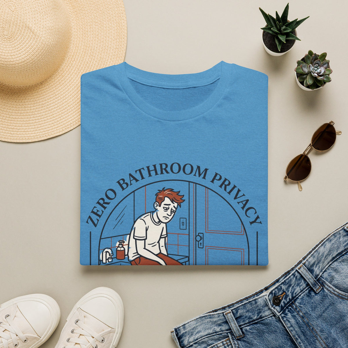 Zero Bathroom privacy T-Shirt