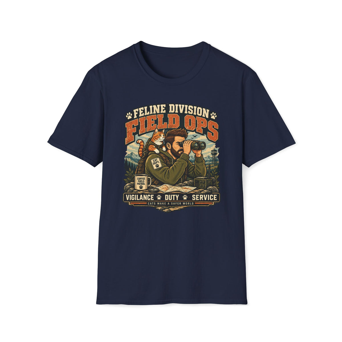 Feline Division T-Shirt