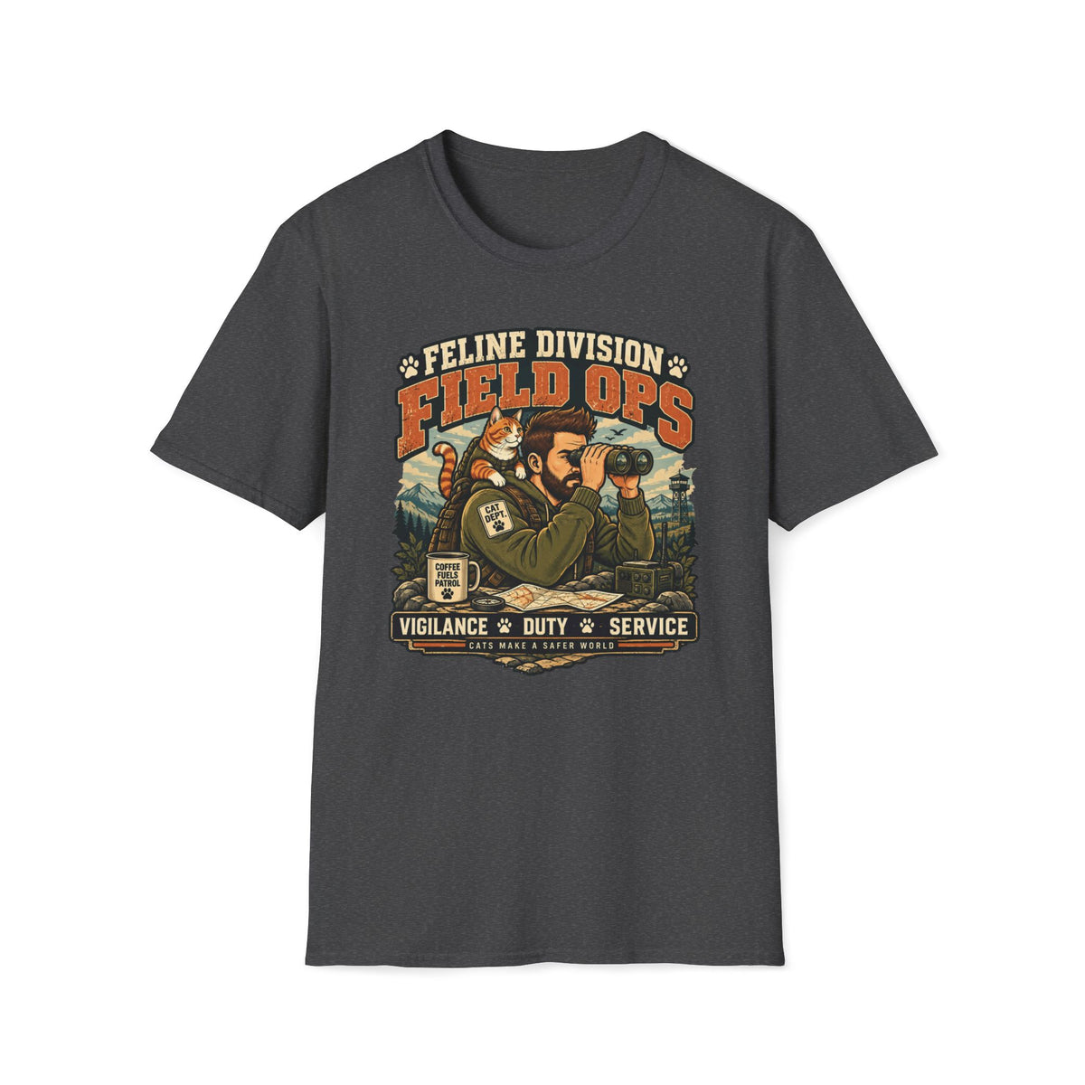 Feline Division T-Shirt