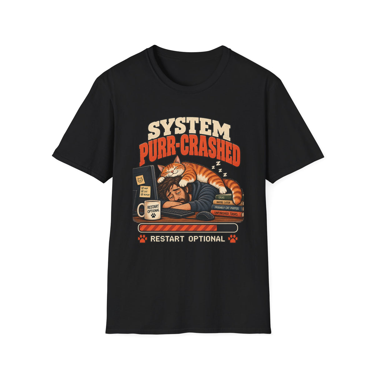 System Crashed T-Shirt