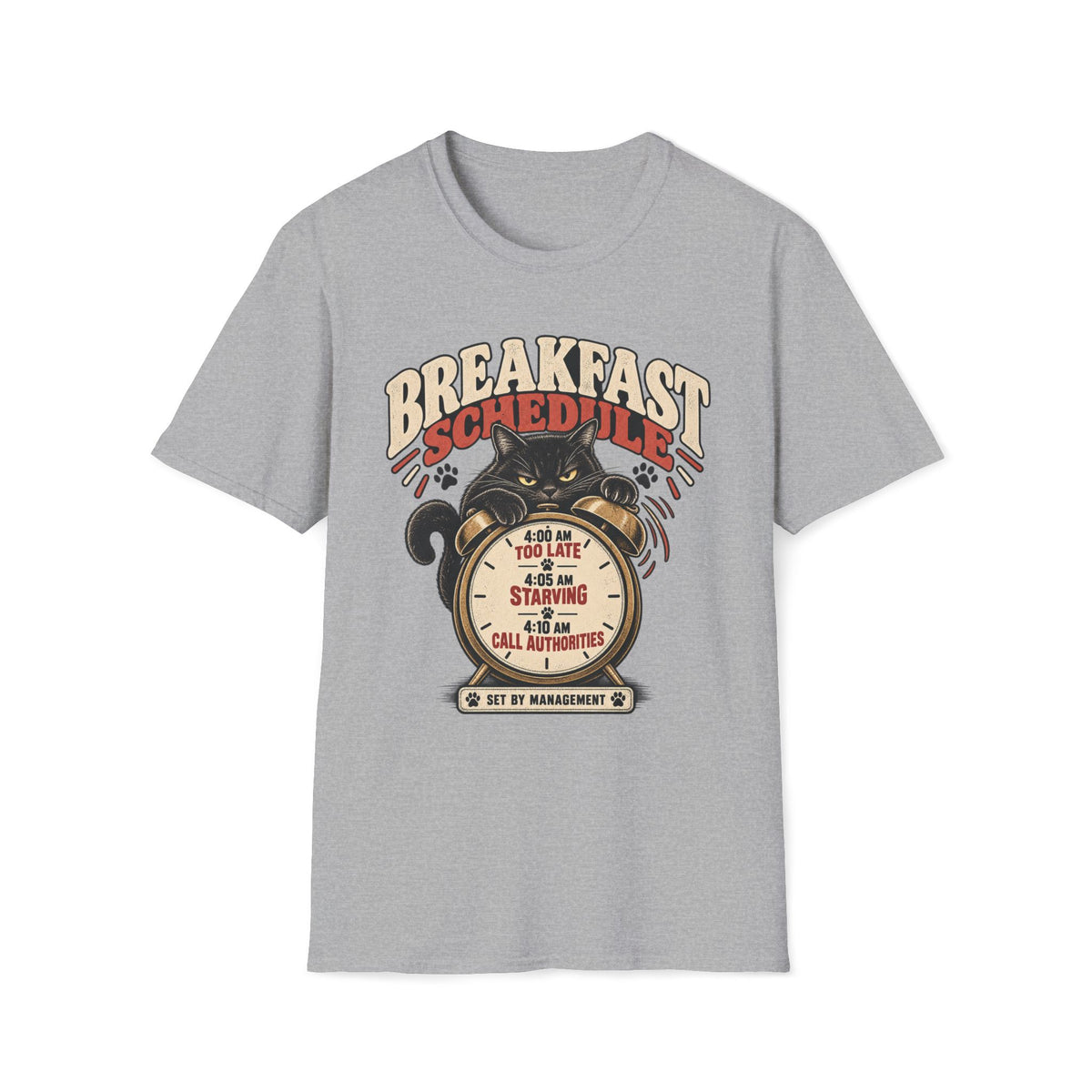 Breakfast Schedule T-Shirt