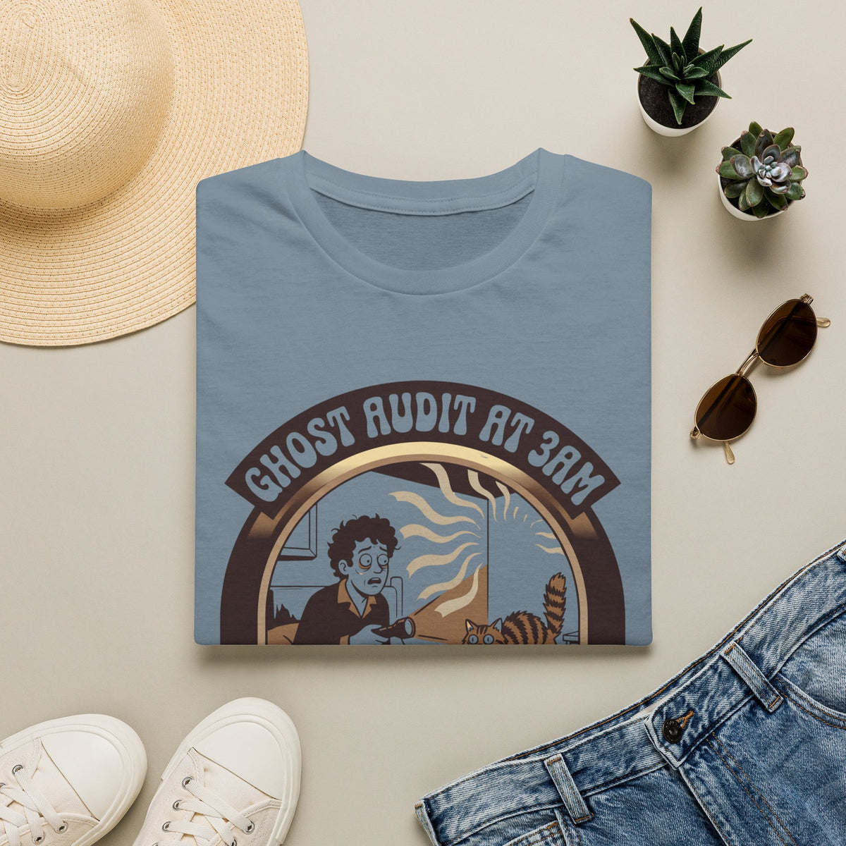 Ghost Audit At 3AM T-Shirt