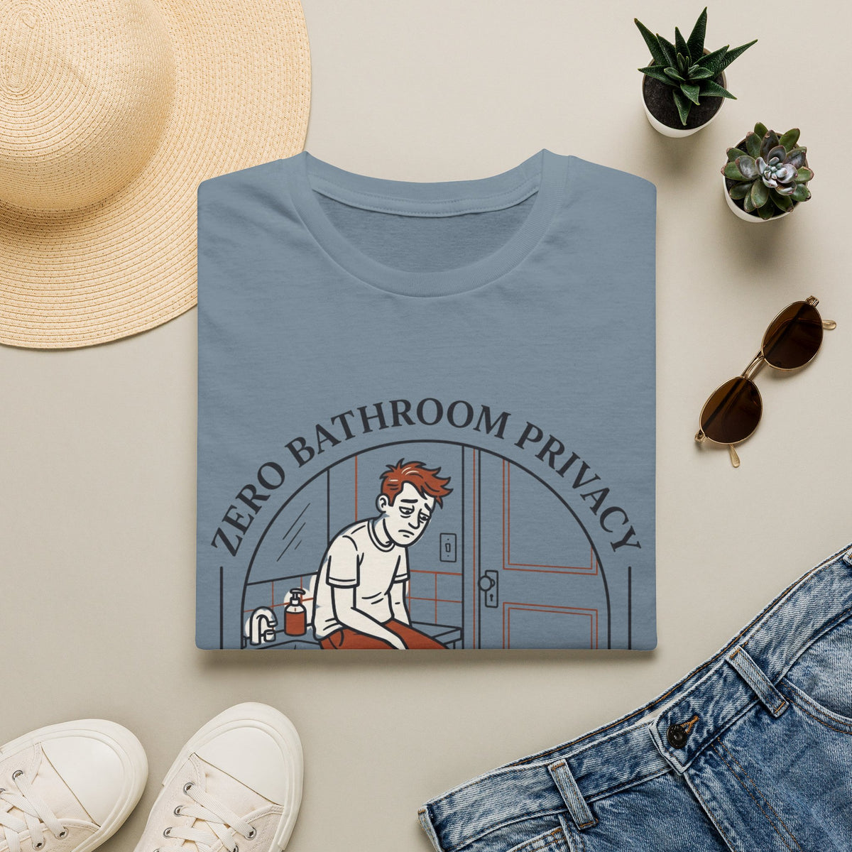 Zero Bathroom privacy T-Shirt