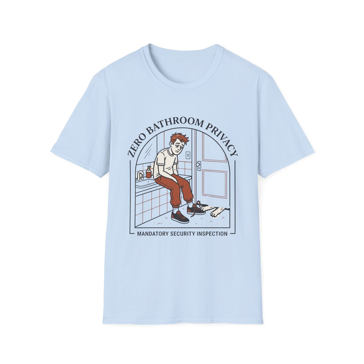 Zero Bathroom privacy T-Shirt