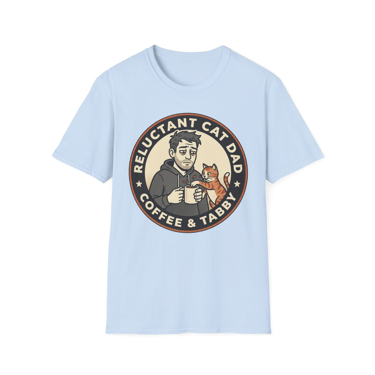 Reluctant Cat Dad T-Shirt
