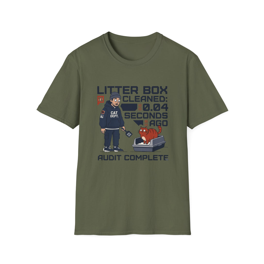 Litter Box Cleaned T-Shirt